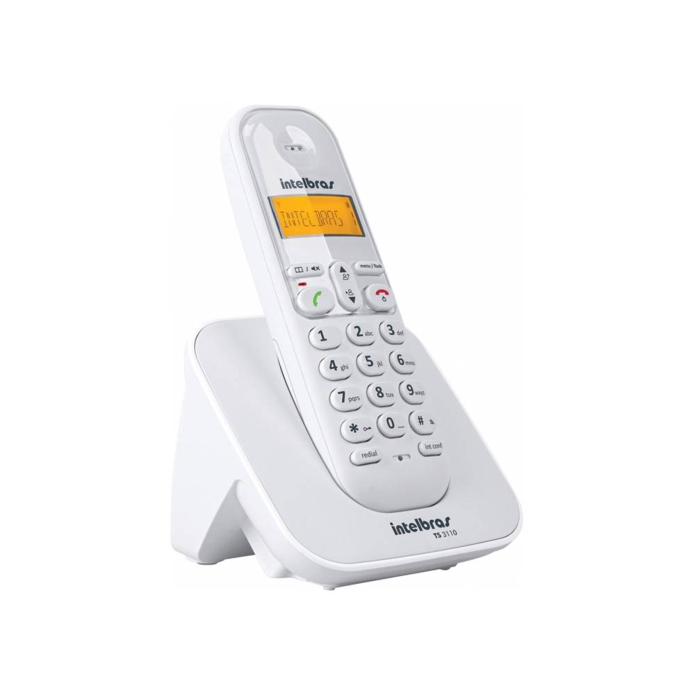 TELEFONE SEM FIO C/ IDENTIFICADOR DE CHAMADAS TS 3110 BRANCO 4123010