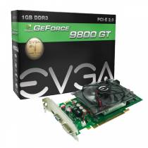 PLACA DE VÍDEO NVIDIA PCI-E EVGA 9800GT 1GB DDR3 256BITS
