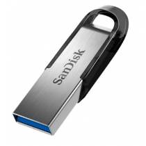 PEN DRIVE SANDISK CRUZER ULTRA FLAIR 64GB USB 3.0 PRETO/PRATA - SDCZ73-064G-G46